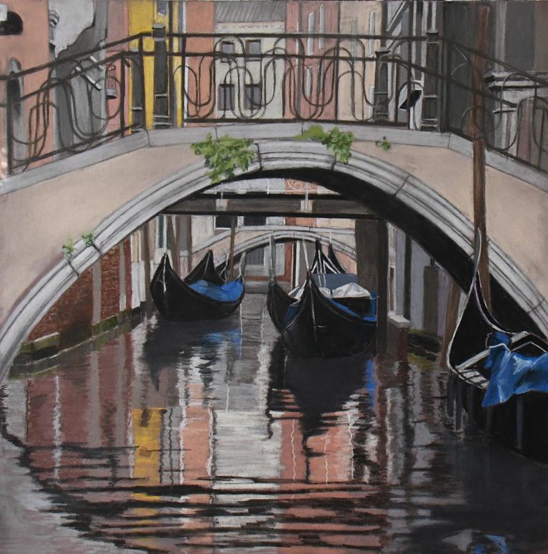 pont de venise3.jpg - Pastel Format/ Size 40x40